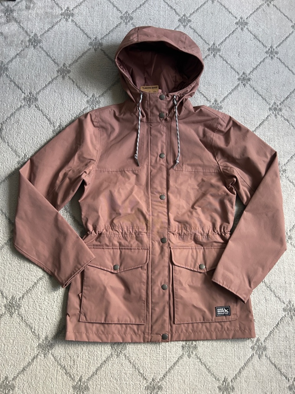 Columbia Charly Rain Parka in Muted Plum